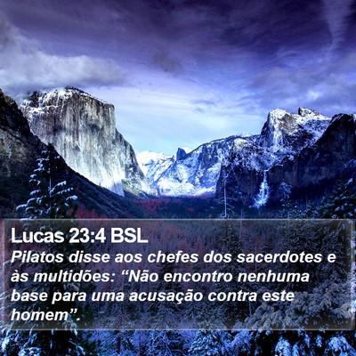 Lucas 23:4 BSL Bible Verse Image