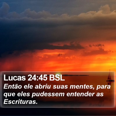 Lucas 24:45 BSL Bible Verse Image