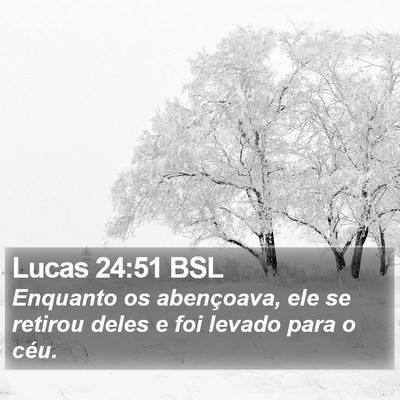 Lucas 24:51 BSL Bible Verse Image