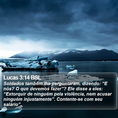 Lucas 3:14 BSL Bible Verse Image