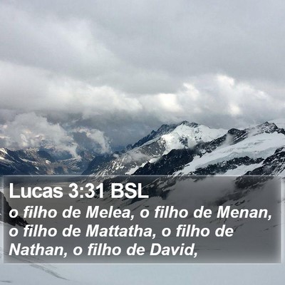 Lucas 3:31 BSL Bible Verse Image