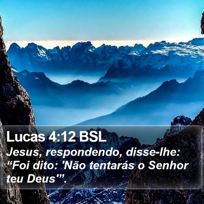 Lucas 4:12 BSL Bible Verse Image