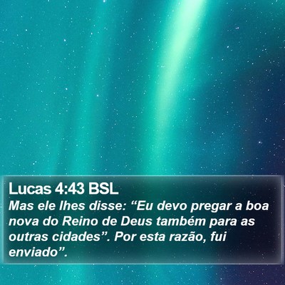 Lucas 4:43 BSL Bible Verse Image