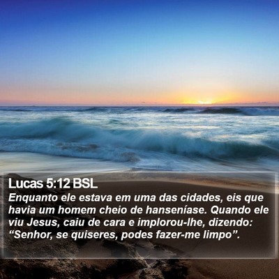 Lucas 5:12 BSL Bible Verse Image