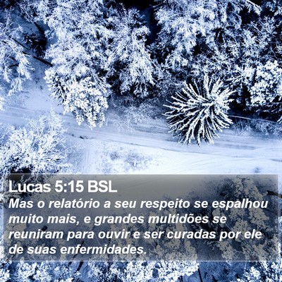 Lucas 5:15 BSL Bible Verse Image