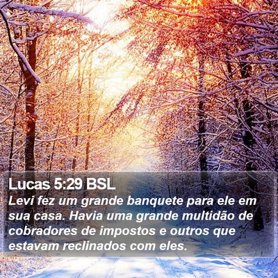 Lucas 5:29 BSL Bible Verse Image