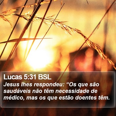 Lucas 5:31 BSL Bible Verse Image