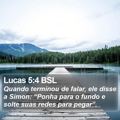 Lucas 5:4 BSL Bible Verse Image