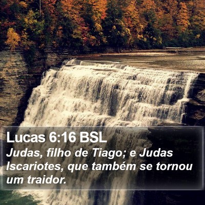 Lucas 6:16 BSL Bible Verse Image