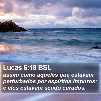 Lucas 6:18 BSL Bible Verse Image