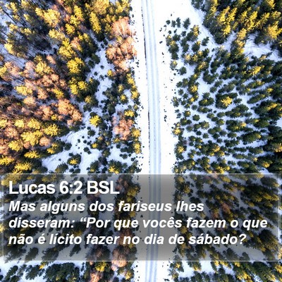 Lucas 6:2 BSL Bible Verse Image