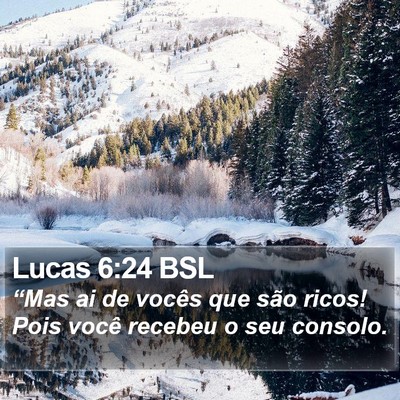 Lucas 6:24 BSL Bible Verse Image