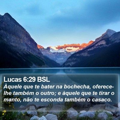 Lucas 6:29 BSL Bible Verse Image