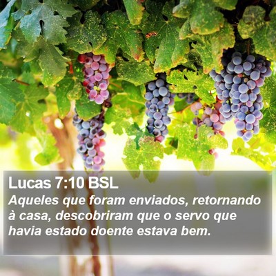 Lucas 7:10 BSL Bible Verse Image