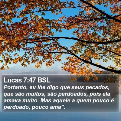 Lucas 7:47 BSL Bible Verse Image