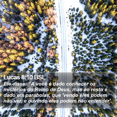 Lucas 8:10 BSL Bible Verse Image