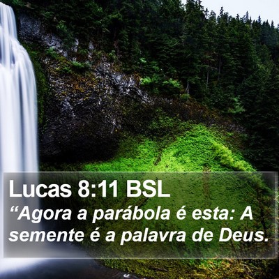 Lucas 8:11 BSL Bible Verse Image