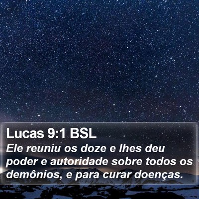 Lucas 9:1 BSL Bible Verse Image