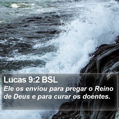 Lucas 9:2 BSL Bible Verse Image
