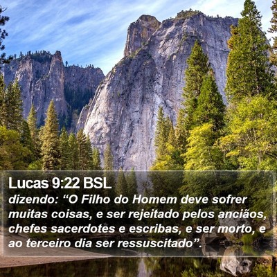 Lucas 9:22 BSL Bible Verse Image