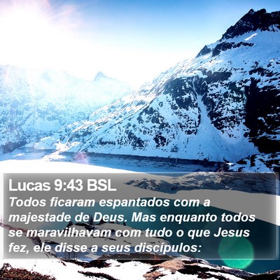Lucas 9:43 BSL Bible Verse Image