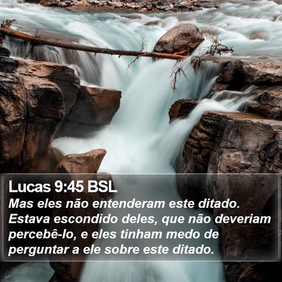 Lucas 9:45 BSL Bible Verse Image