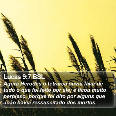Lucas 9:7 BSL Bible Verse Image
