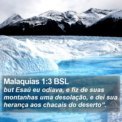 Malaquias 1:3 BSL Bible Verse Image