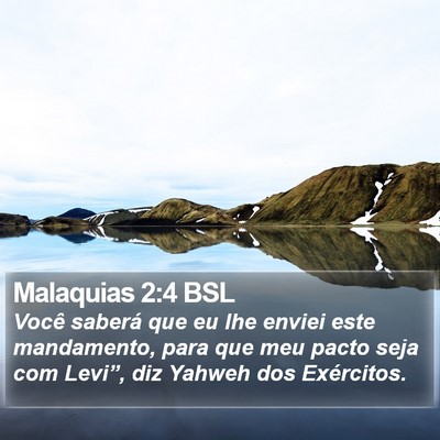 Malaquias 2:4 BSL Bible Verse Image