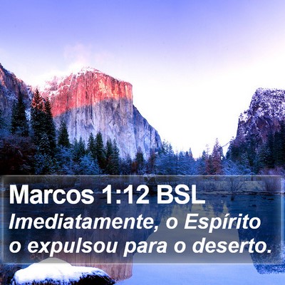 Marcos 1:12 BSL Bible Verse Image