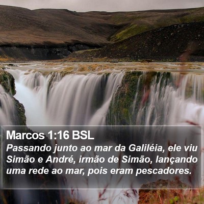 Marcos 1:16 BSL Bible Verse Image