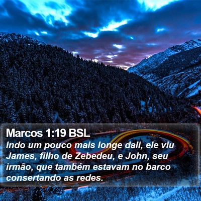 Marcos 1:19 BSL Bible Verse Image