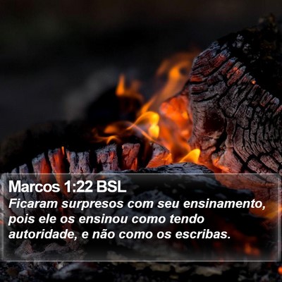 Marcos 1:22 BSL Bible Verse Image