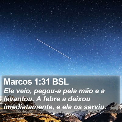 Marcos 1:31 BSL Bible Verse Image