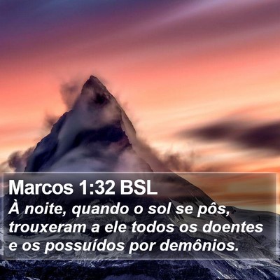 Marcos 1:32 BSL Bible Verse Image