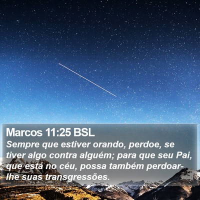 Marcos 11:25 BSL Bible Verse Image