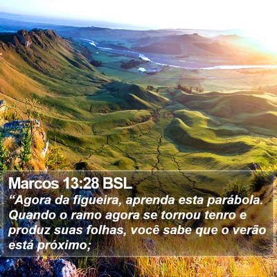 Marcos 13:28 BSL Bible Verse Image