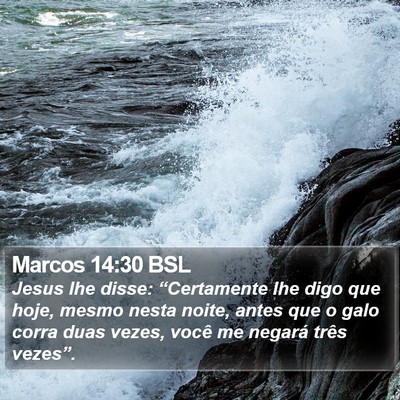 Marcos 14:30 BSL Bible Verse Image