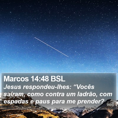 Marcos 14:48 BSL Bible Verse Image