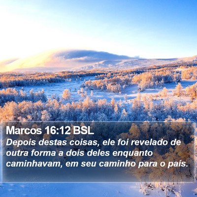 Marcos 16:12 BSL Bible Verse Image