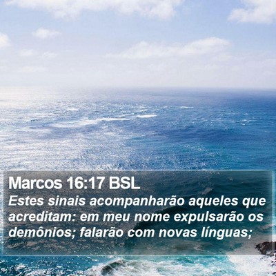 Marcos 16:17 BSL Bible Verse Image