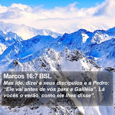 Marcos 16:7 BSL Bible Verse Image