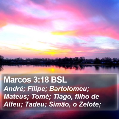 Marcos 3:18 BSL Bible Verse Image