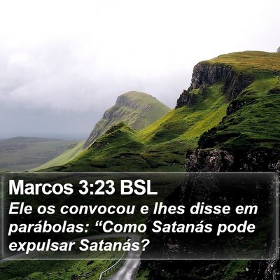 Marcos 3:23 BSL Bible Verse Image