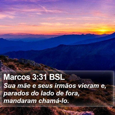 Marcos 3:31 BSL Bible Verse Image