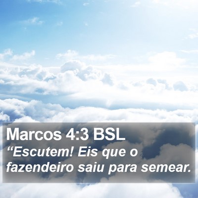 Marcos 4:3 BSL Bible Verse Image