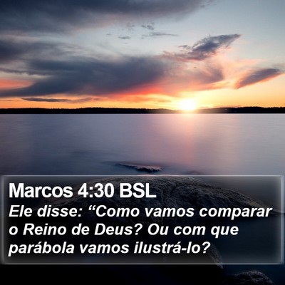 Marcos 4:30 BSL Bible Verse Image