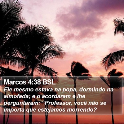 Marcos 4:38 BSL Bible Verse Image
