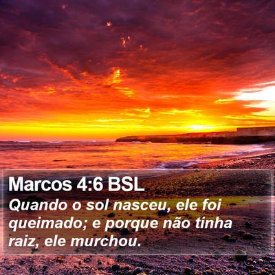 Marcos 4:6 BSL Bible Verse Image