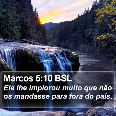 Marcos 5:10 BSL Bible Verse Image